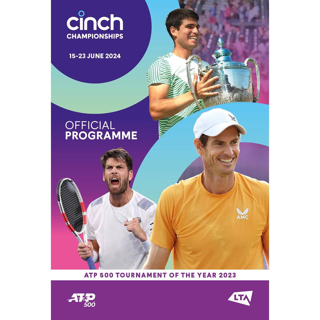 cinch Championships Queens Club 2024 Matchday Programmes Ignition Sports Media