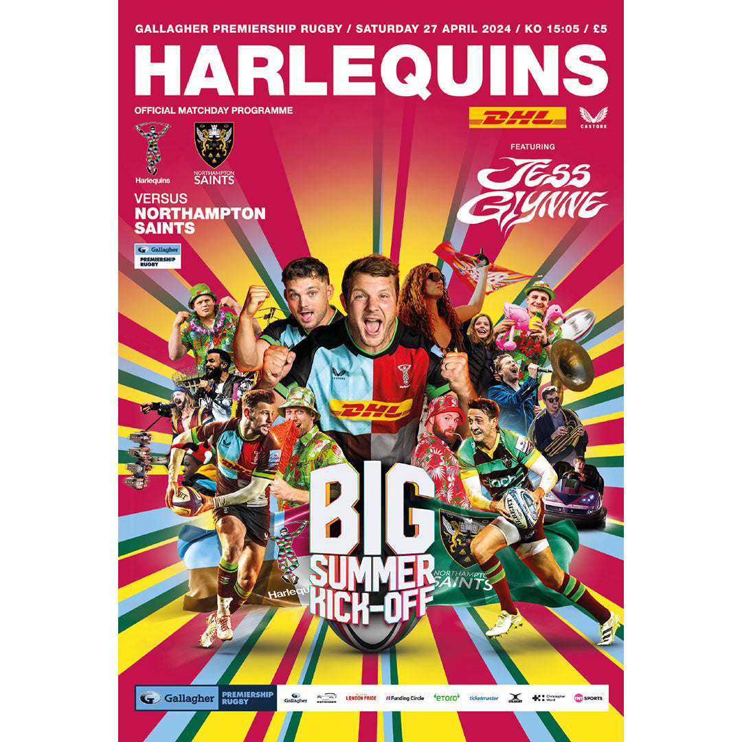 Harlequins v Northampton Saints Matchday Programmes Ignition Sports Media