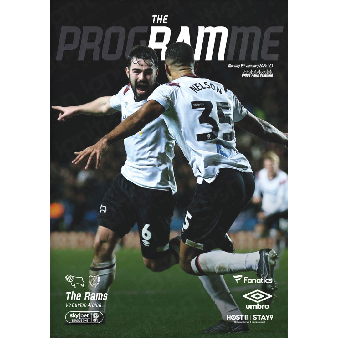 Derby County v Burton Albion Ignition Sports Media