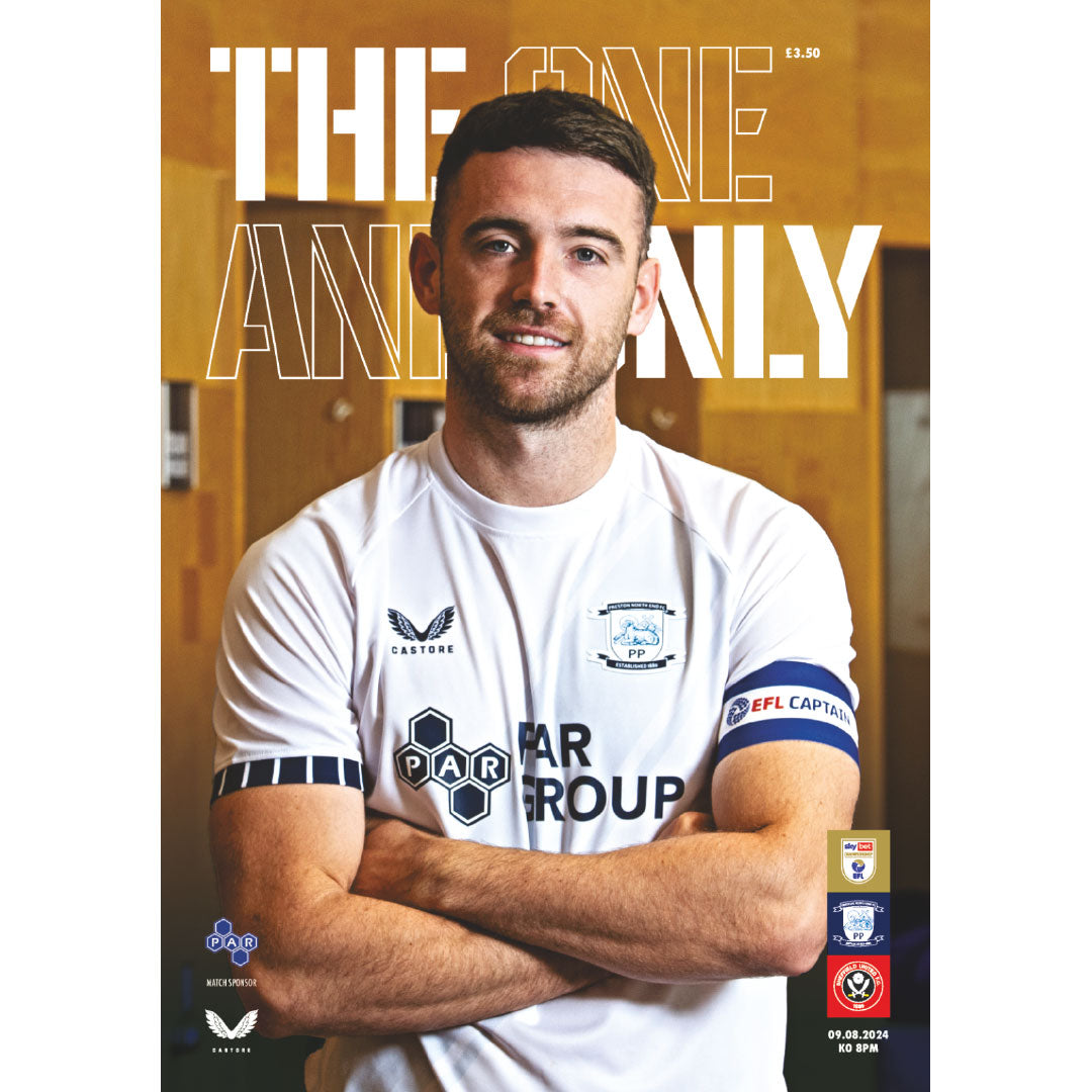 Preston North End V Sheffield United Matchday Football Programmes ...