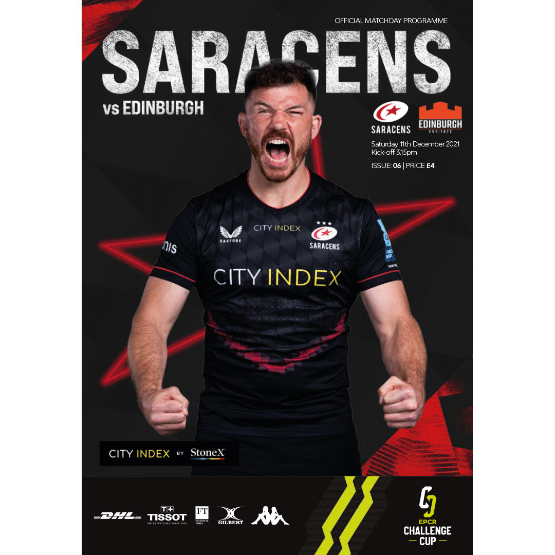 Saracens vs Edinburgh Euro Challenge Cup Ignition Sports Media