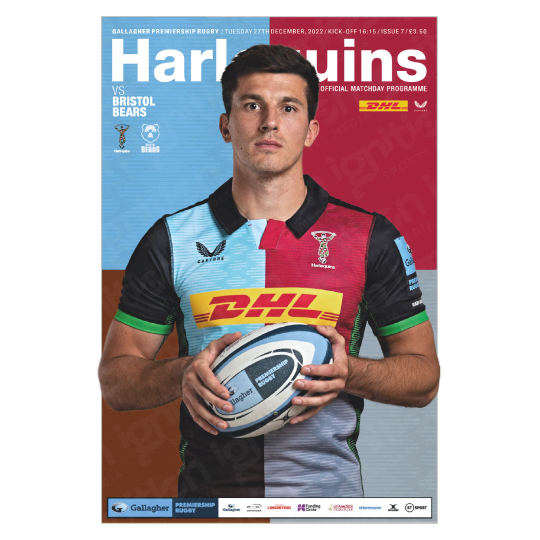 Harlequins vs Bristol Bears Matchday Programmes Ignition Sports Media