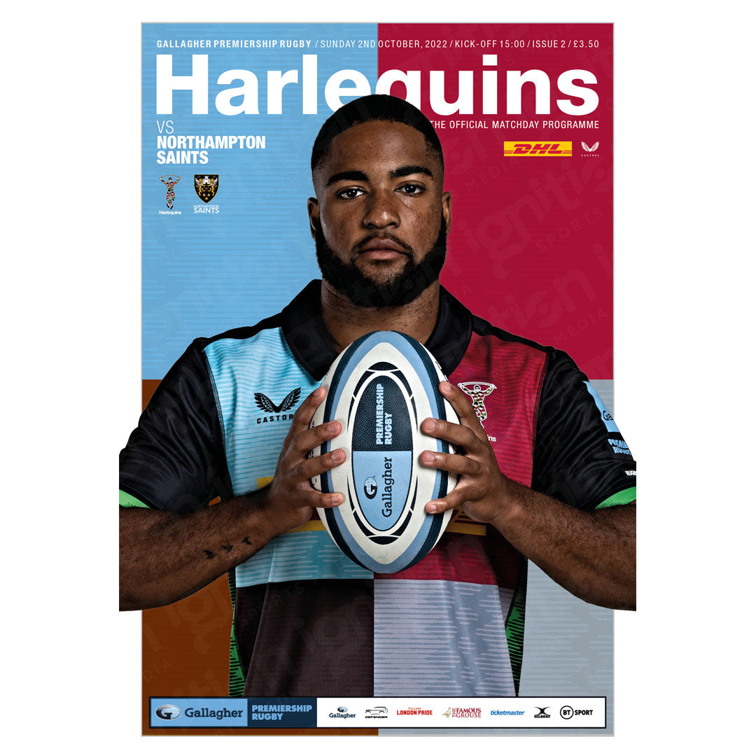 Harlequins vs Northampton Saints Matchday Programmes Ignition Sports