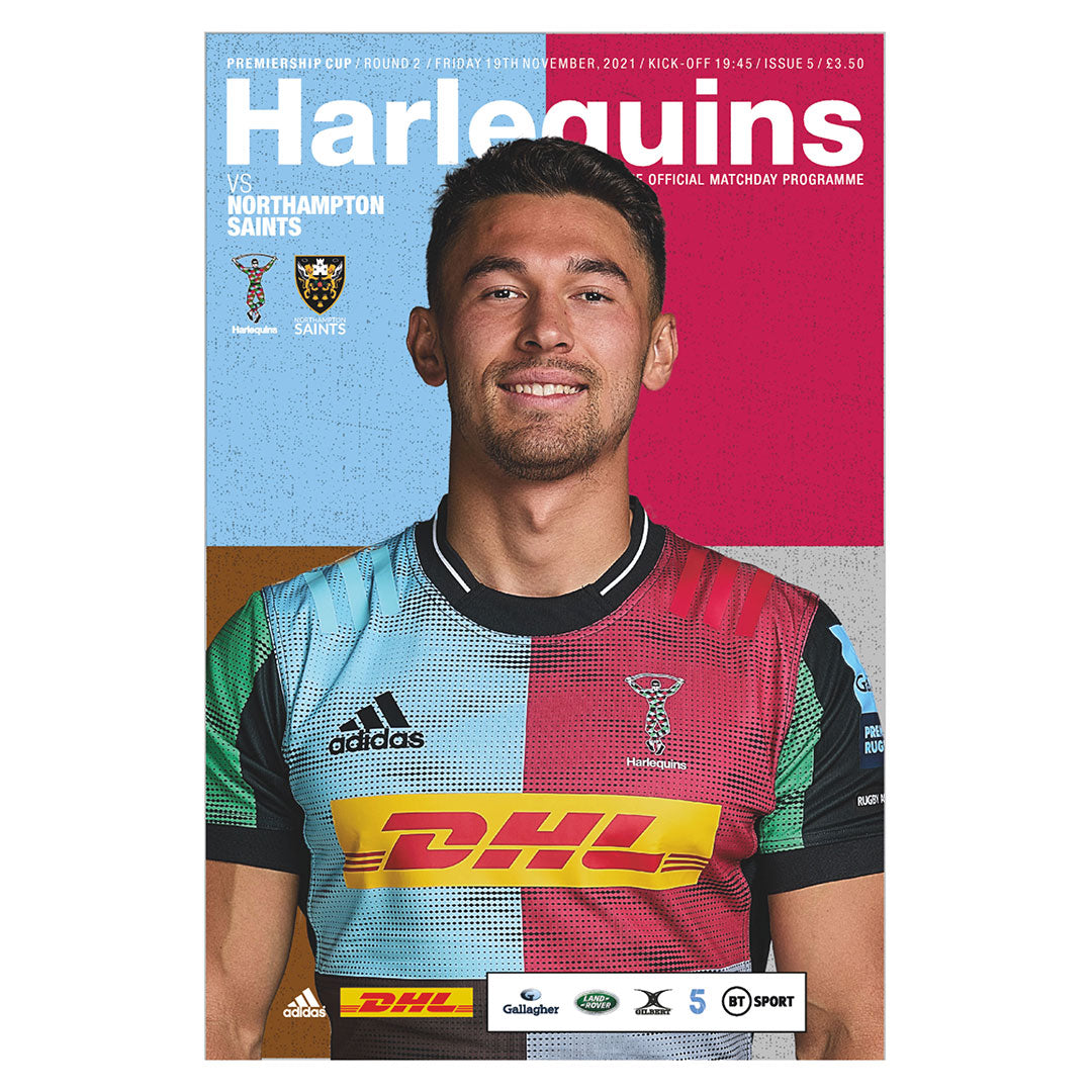 Harlequins vs Northampton Saints (Prem Cup) Matchday Programmes