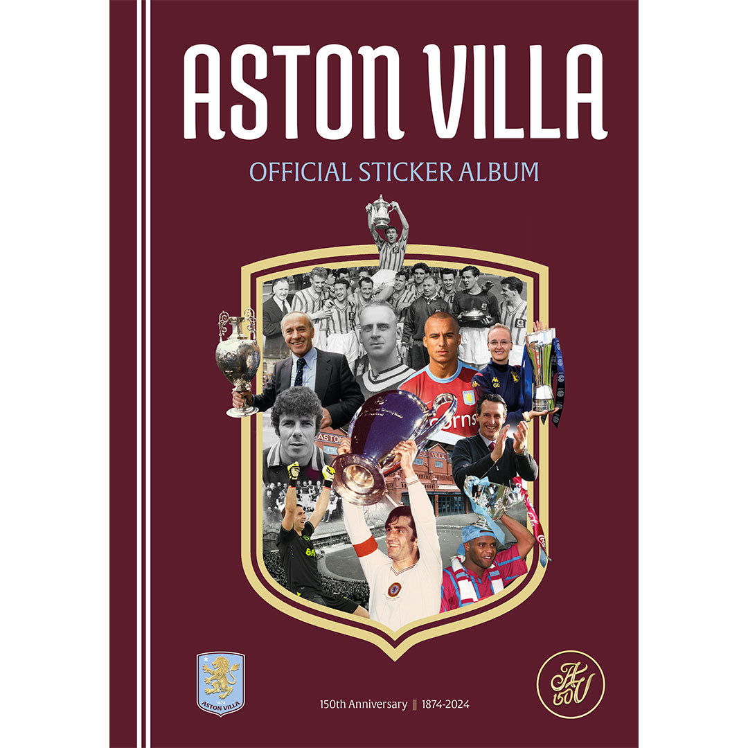 Aston Villa 150th Anniversary Sticker Album