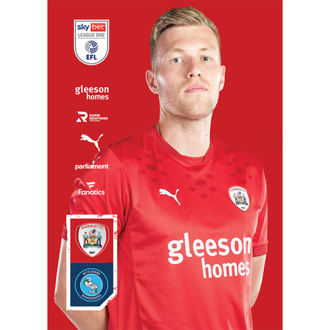 Barnsley vs Wycombe Wanderers football programmes