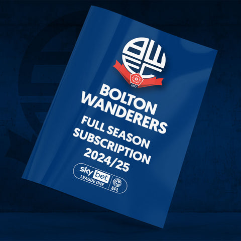 Bolton Wanderers Full Season Subscription 2024-25