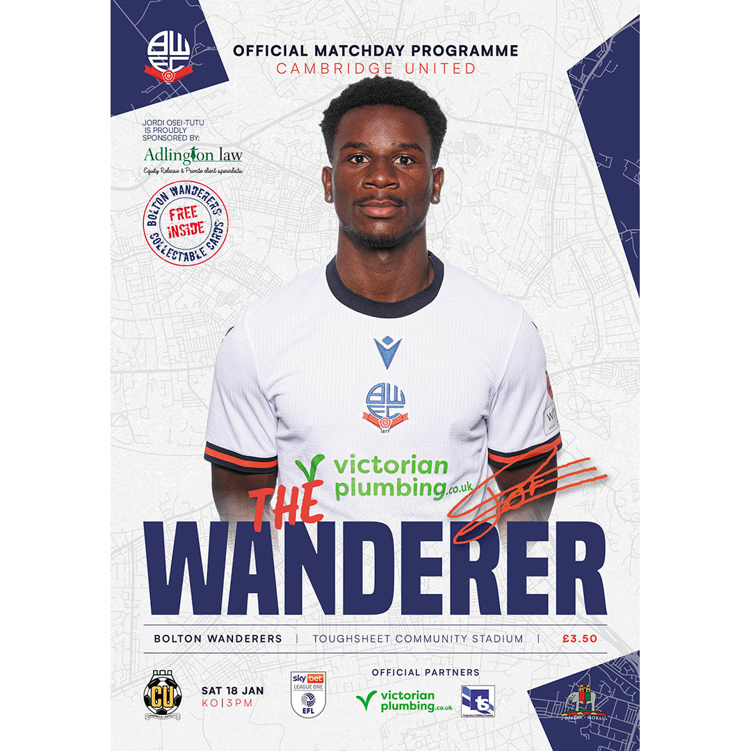 Bolton Wanderers v Cambridge United