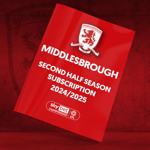 Middlesbrough Second Half Season Subscription 2024-25