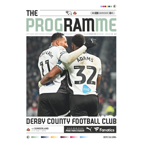 Derby County v Sunderland