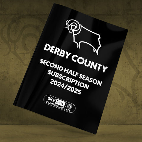 Derby County Second Half Season Subscription 2024-25