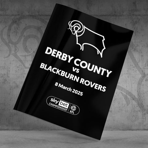 Derby County v Blackburn Rovers