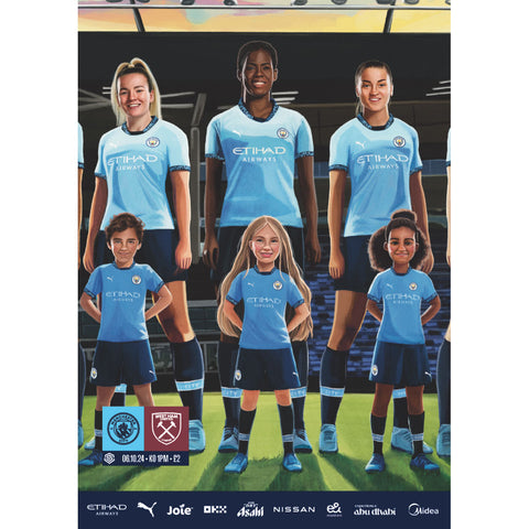 Manchester City Women vs West Ham United Women