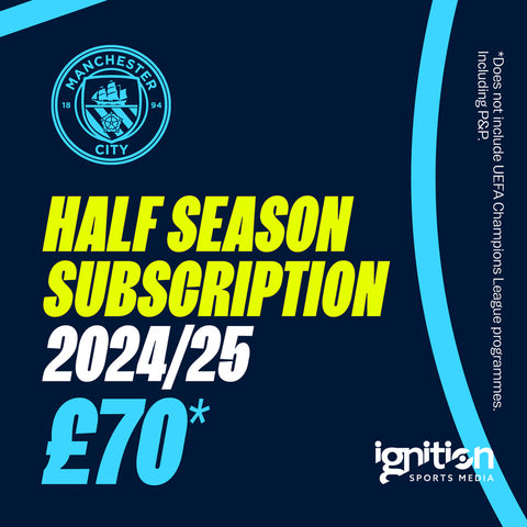 Manchester City Second Half Season Subscription 2024-25