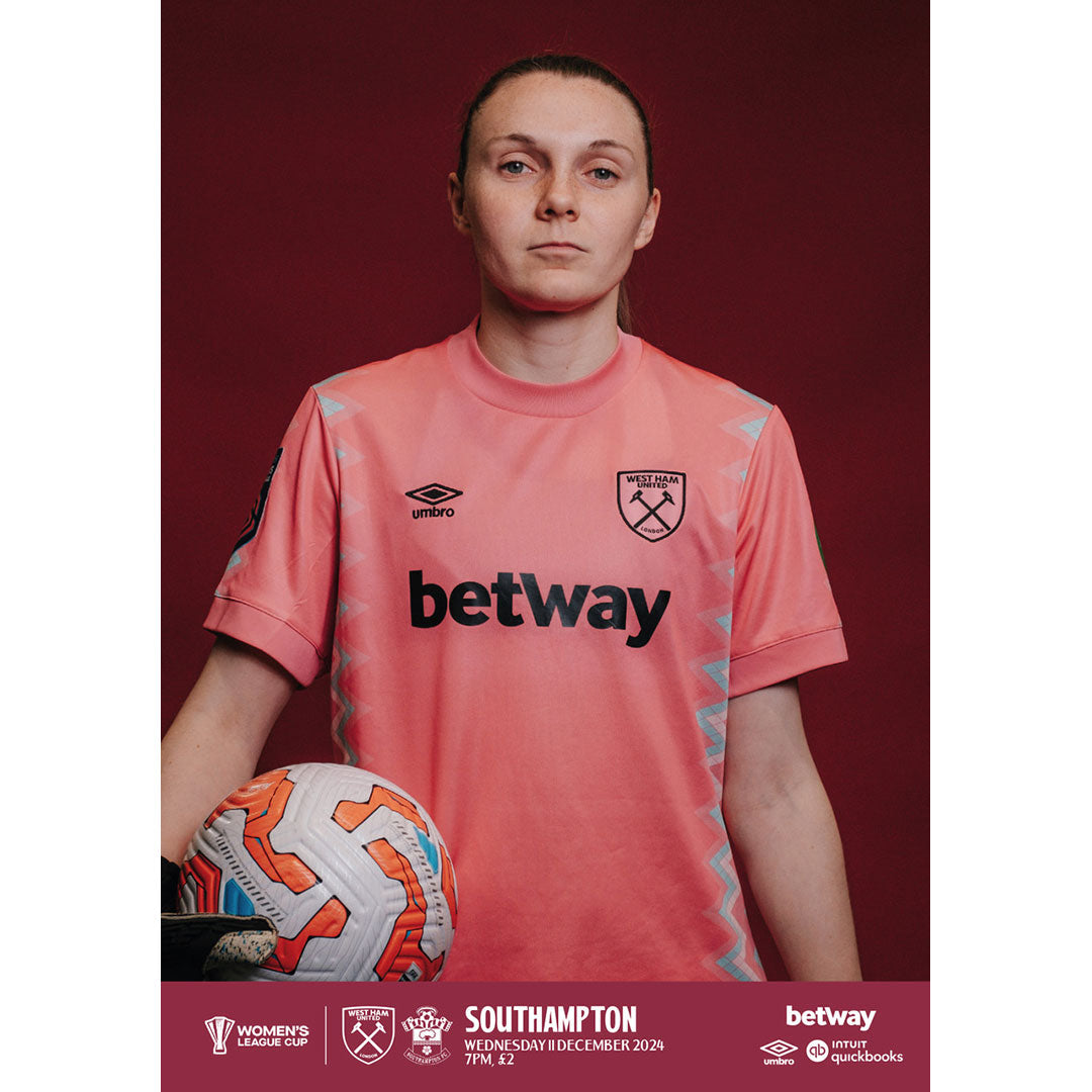 West Ham United Women vs Southampton (League Cup)