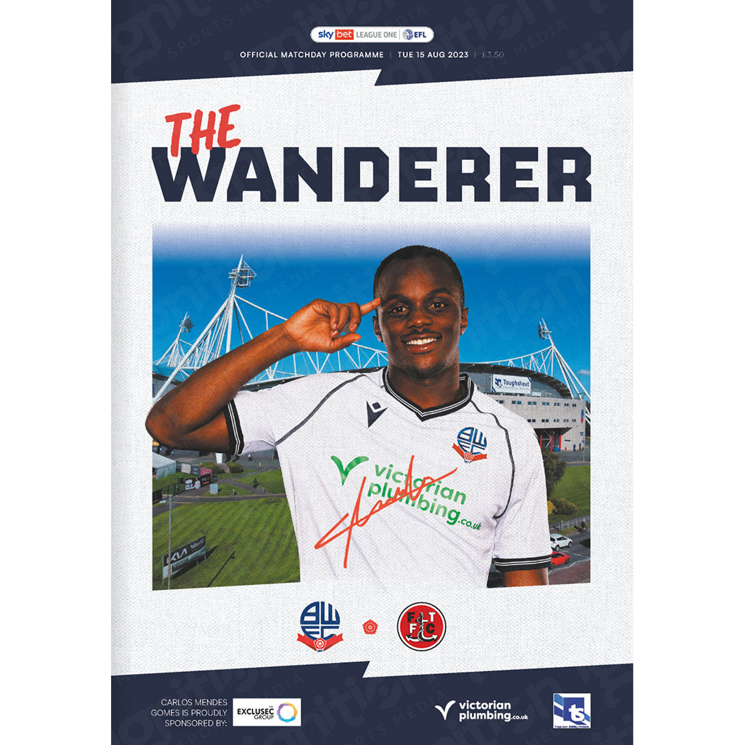 Bolton Wanderers v Fleetwood Town