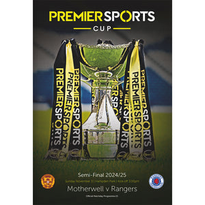 Motherwell v Rangers (Premier Sports Cup Semi-Final)