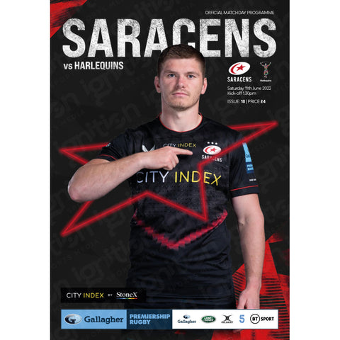 Saracens vs Harlequins (Premiership semi-final)